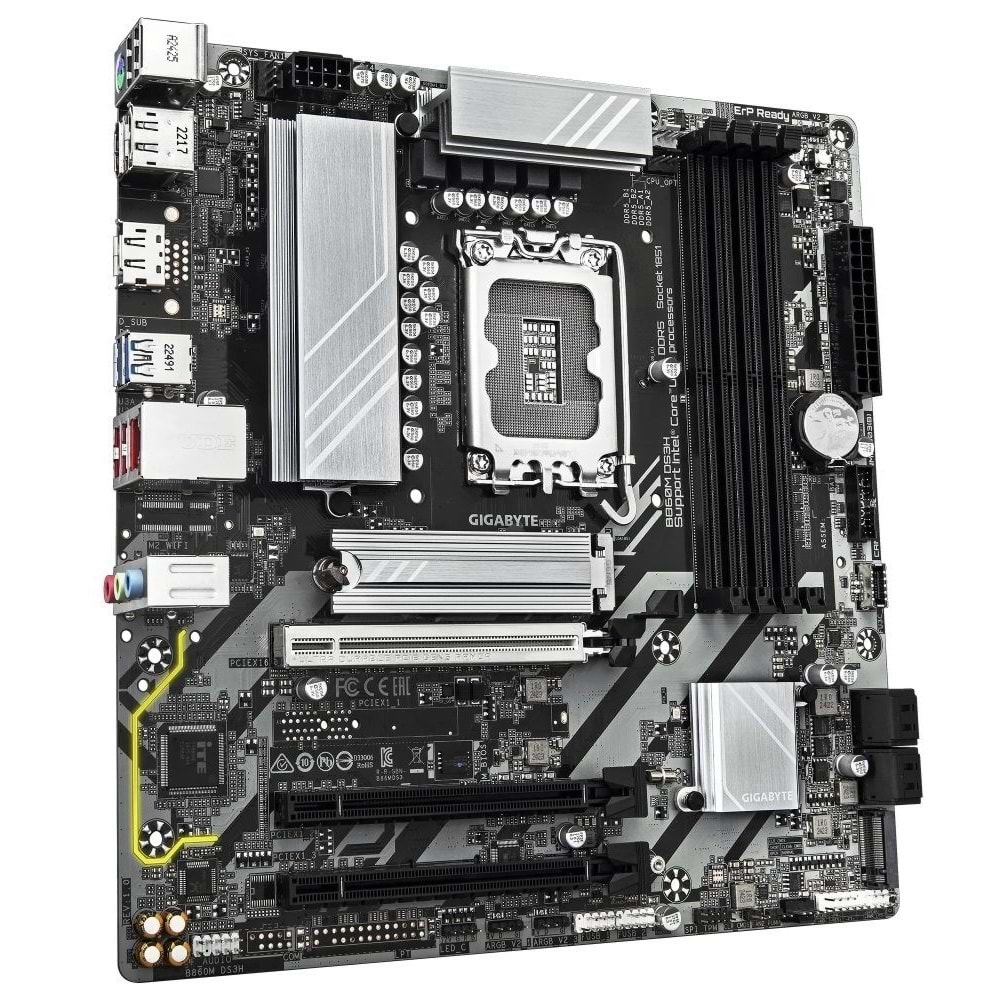 Gigabyte B860M DS3H D5 1851P Hdmi Dp