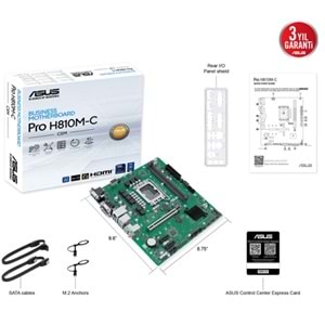 Asus Pro H810M-C Csm D5 1851P Vga Dvi Hdmi Dp