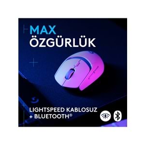 Logitech G309 Kablosuz Gaming Mouse Beyaz