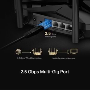 Tp-Link Mercusys MR90X AX6000 Dual Band Wi-Fi Router