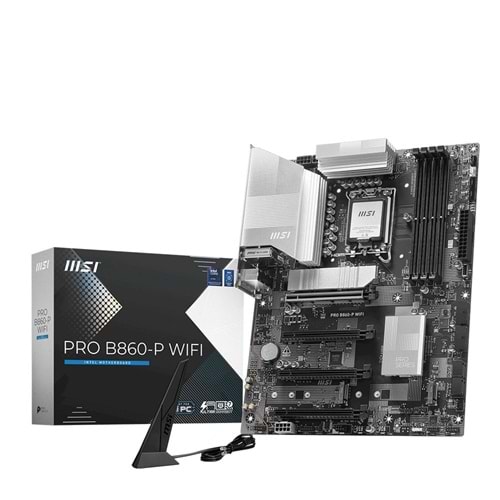 MSI PRO B860-P WIFI DDR5 8800MT/S 1XHDMI 1XDP 3XM.2 ATX 1851P
