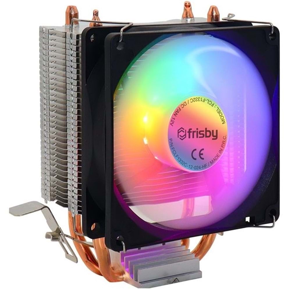 Frisby FCL-F1332C (P2S) Intel 1366/115X/1200/1700-AMD AM2/AM2+/AM3/AM4/AM5 İşlemci Fanı