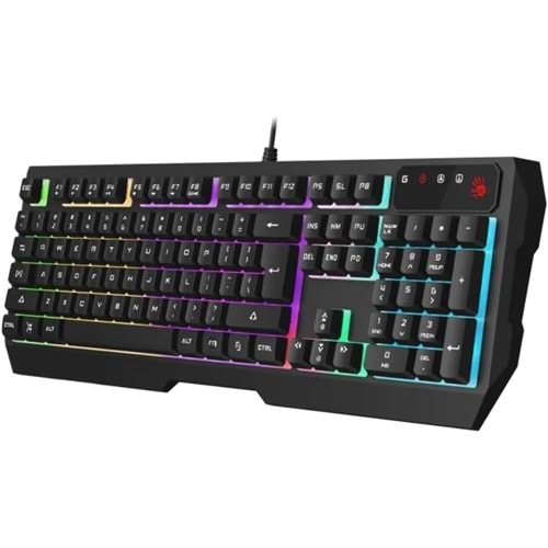 A4 TECH BLOODY B135N Q USB Siyah Neon MM Gaming Klavye
