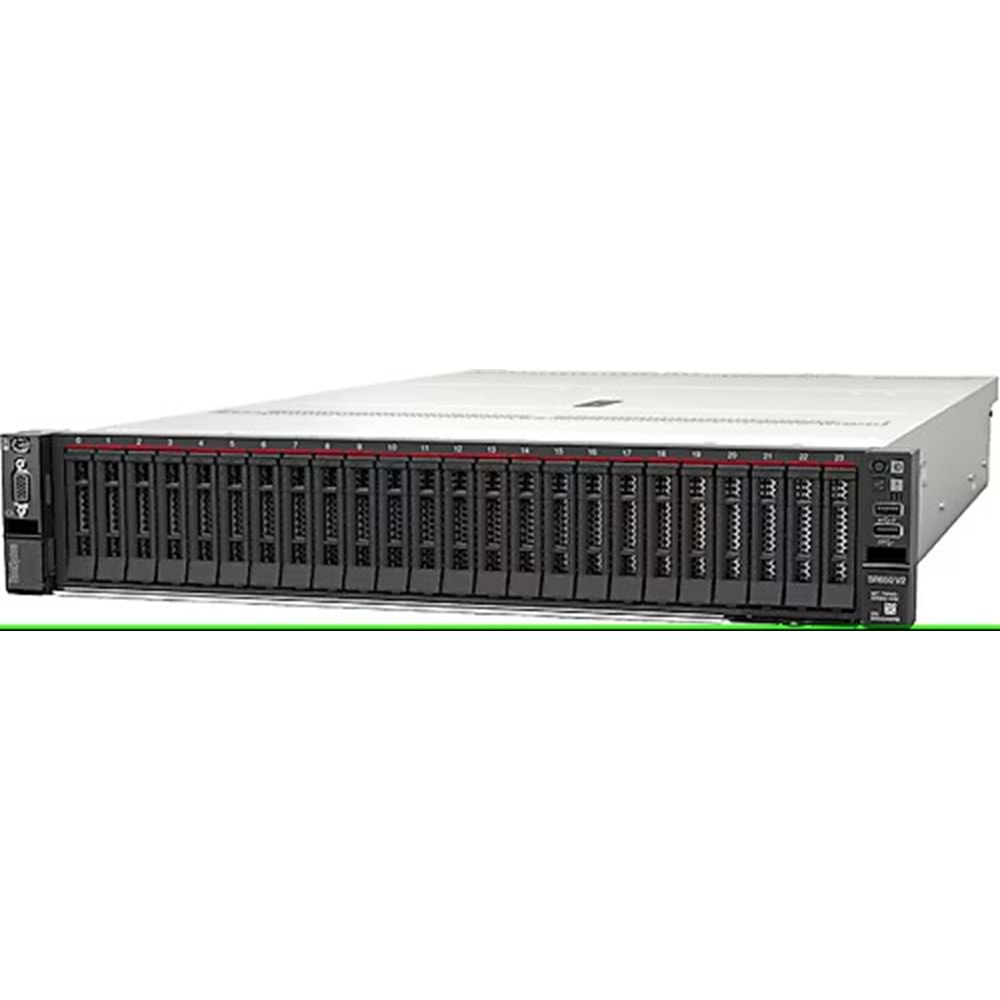 Lenovo Server Thinksystem SR650 V2 Silver 4310 1X32GB NO DISK SAS 8X2.5 1X1100W 7Z73A0APEA (3 Yıl Yerinde Garantili)