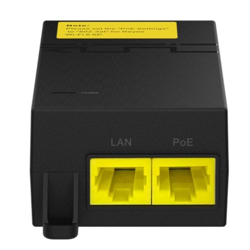 Ruijie Reyee RG-POE-AT30 1-Port 52V 31.2W Gigabit PoE Adaptör