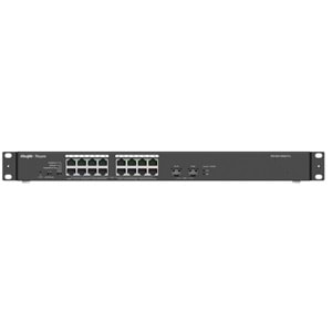 Ruijie Reyee RG-ES118GS-PL 16-Port Gigabit+2X1GB SFP Uplink Rackmount 247W Poe