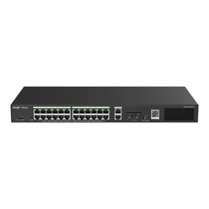 Ruijie Reyee RG-ES228GS-P 24-Port +2XGB RJ45/SFP(370W) Yön. Uplink Cloud Switch