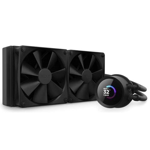 NZXT RL-KN240-B1 Kraken 240 Siyah AIO LCD Display 240mm Sıvı Soğutucu