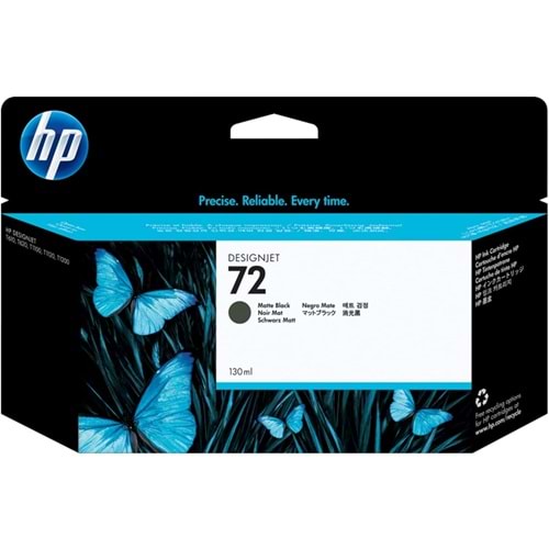HP C9403A Mat Siyah Mürekkep Kartuş (72)