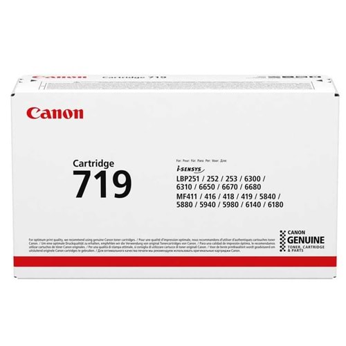 Canon CRG-719 Toner Kartuş