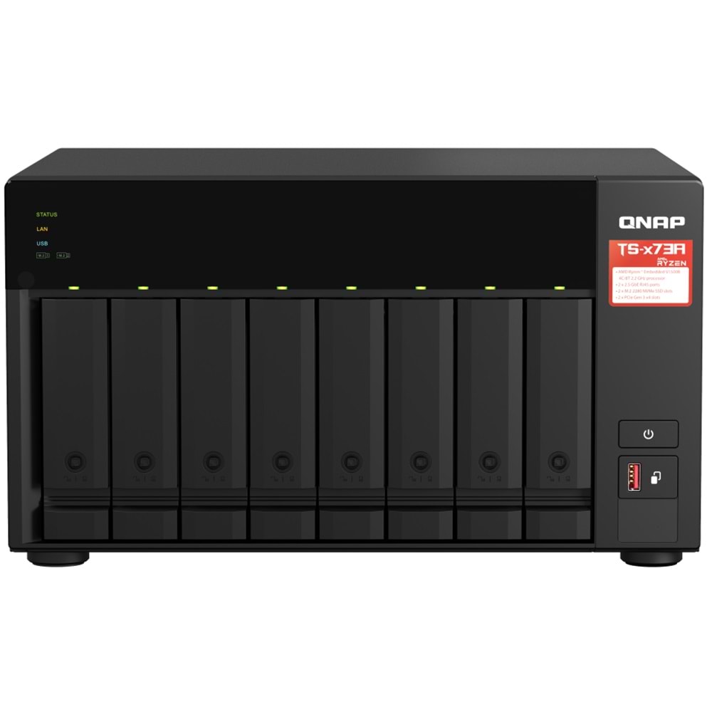 QNAP TS-873A-8GB (8x3.5 /2.5 ) Tower NAS