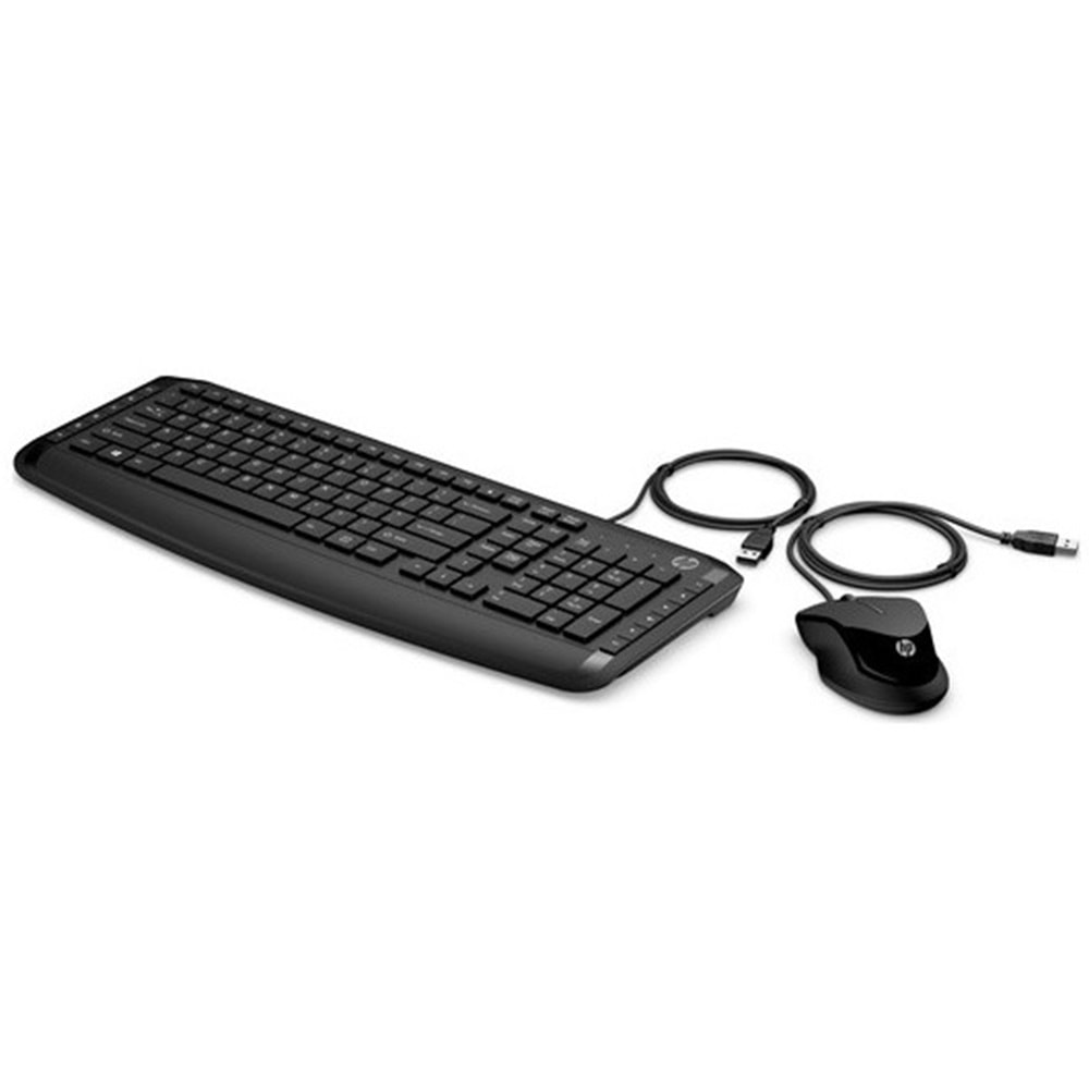 HP Pavilion 200 Kablolu Set Siyah (9DF28AA)