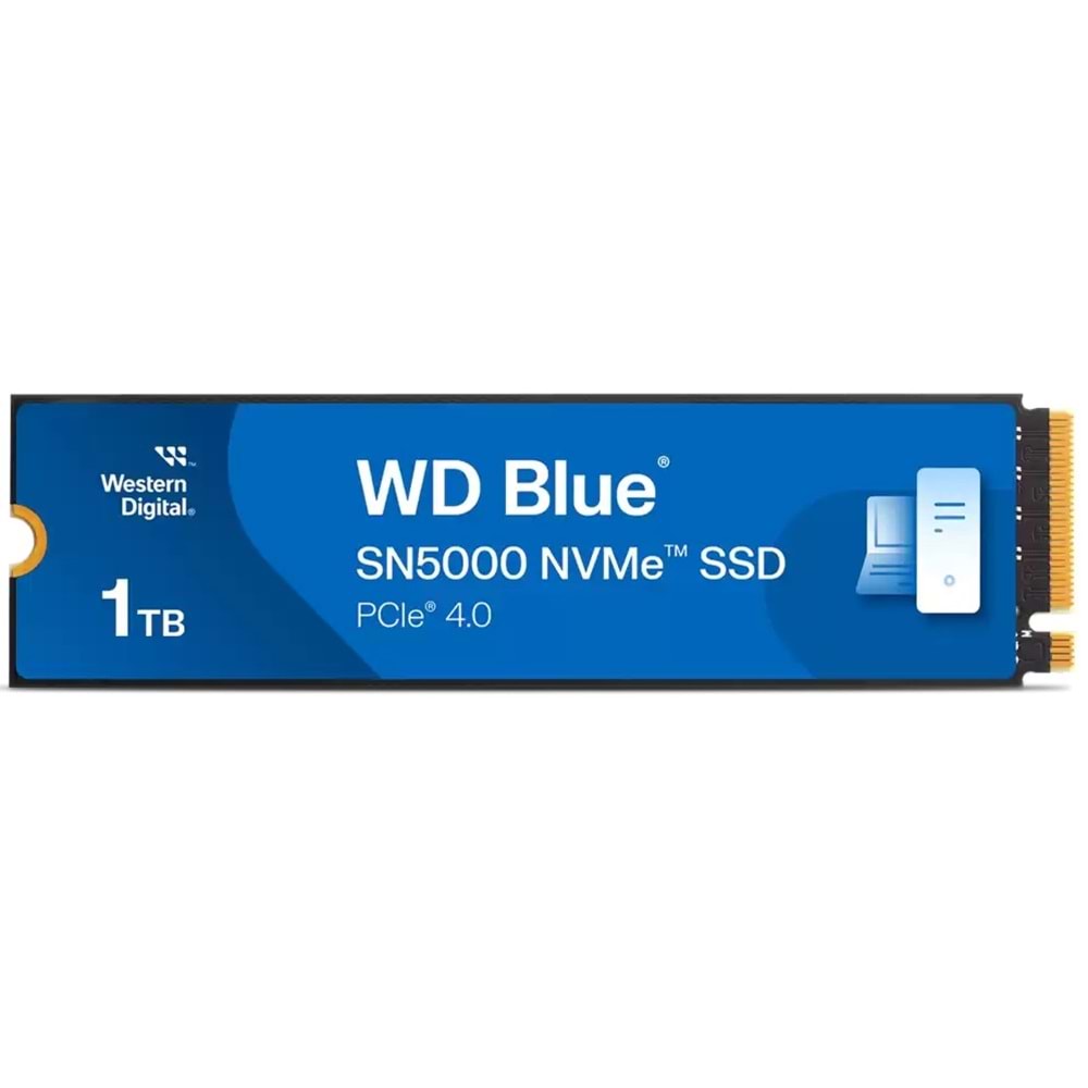 WD Blue SN5000 1TB M.2 NVMe SSD (5150/4900)