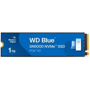 WD Blue SN5000 1TB M.2 NVMe SSD (5150/4900)