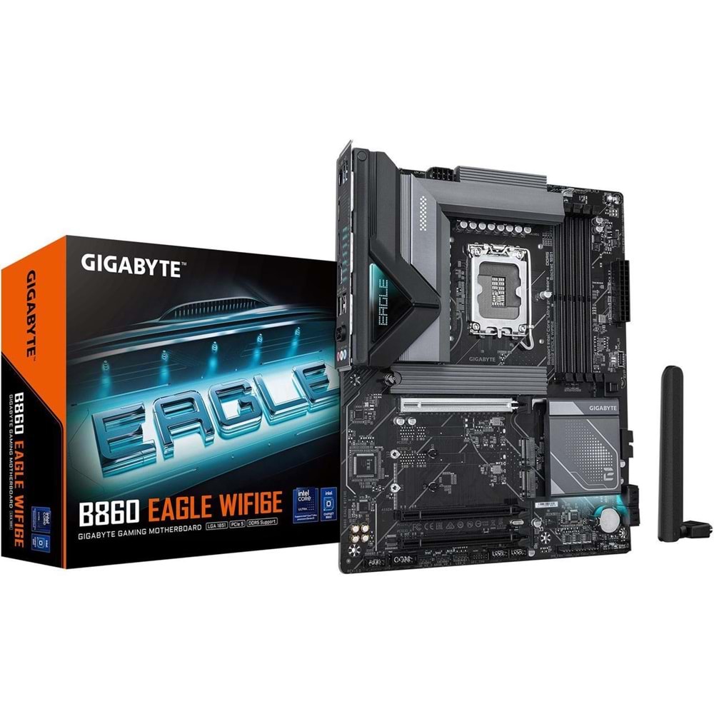 Gigabyte B860 Eagle Wifi 6E D5 1851 Hdmi Dp Type-C