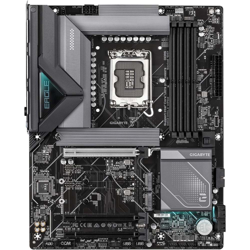 Gigabyte B860 Eagle Wifi 6E D5 1851 Hdmi Dp Type-C