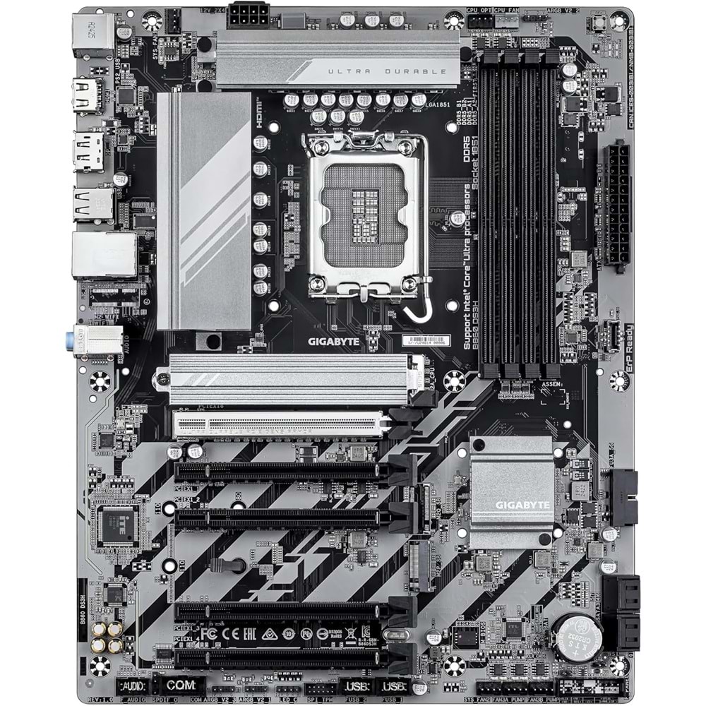 Gigabyte B860 DS3H D5 1851P Hdmi Dp Type-C