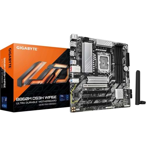 Gigabyte B860M DS3H Wifi 6E D5 1851 Hdmi Dp Type-C
