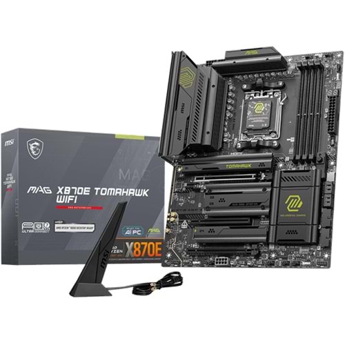 MSI Mag X870E Tomahawk Wifi AM5 Ryzen D5 Type-C