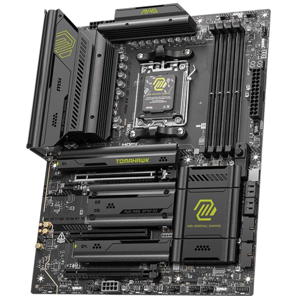 MSI Mag X870E Tomahawk Wifi AM5 Ryzen D5 Type-C