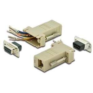 Digitus AK-610516-000-I DB9to RJ45 Modüler Adaptör