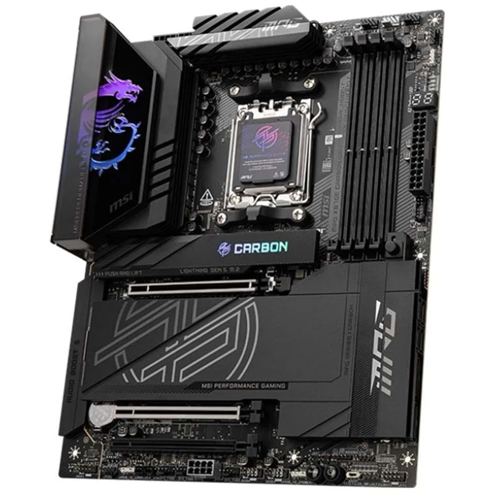 MSI Mpg X870E Carbon Wifi AM5 Ryzen D5 Type-C