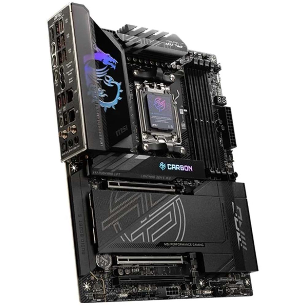 MSI Mpg X870E Carbon Wifi AM5 Ryzen D5 Type-C