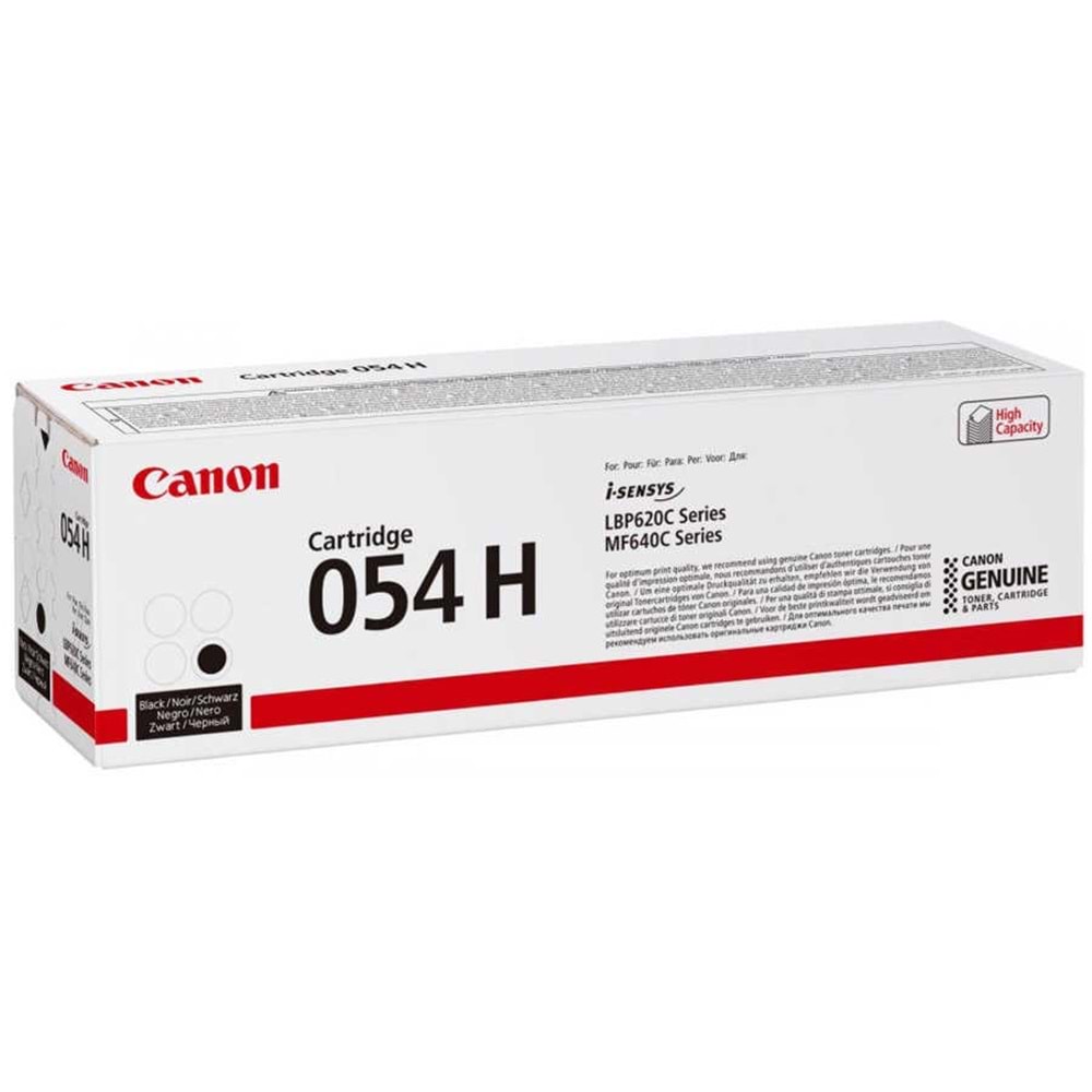 Canon CRG-054H BK Siyah Toner