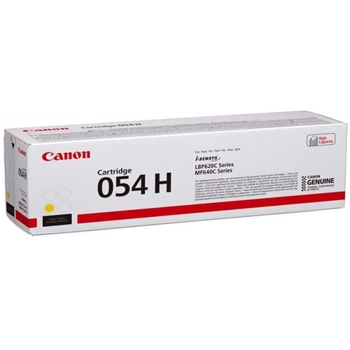 Canon CRG-054H Y Sarı Toner Kartuş