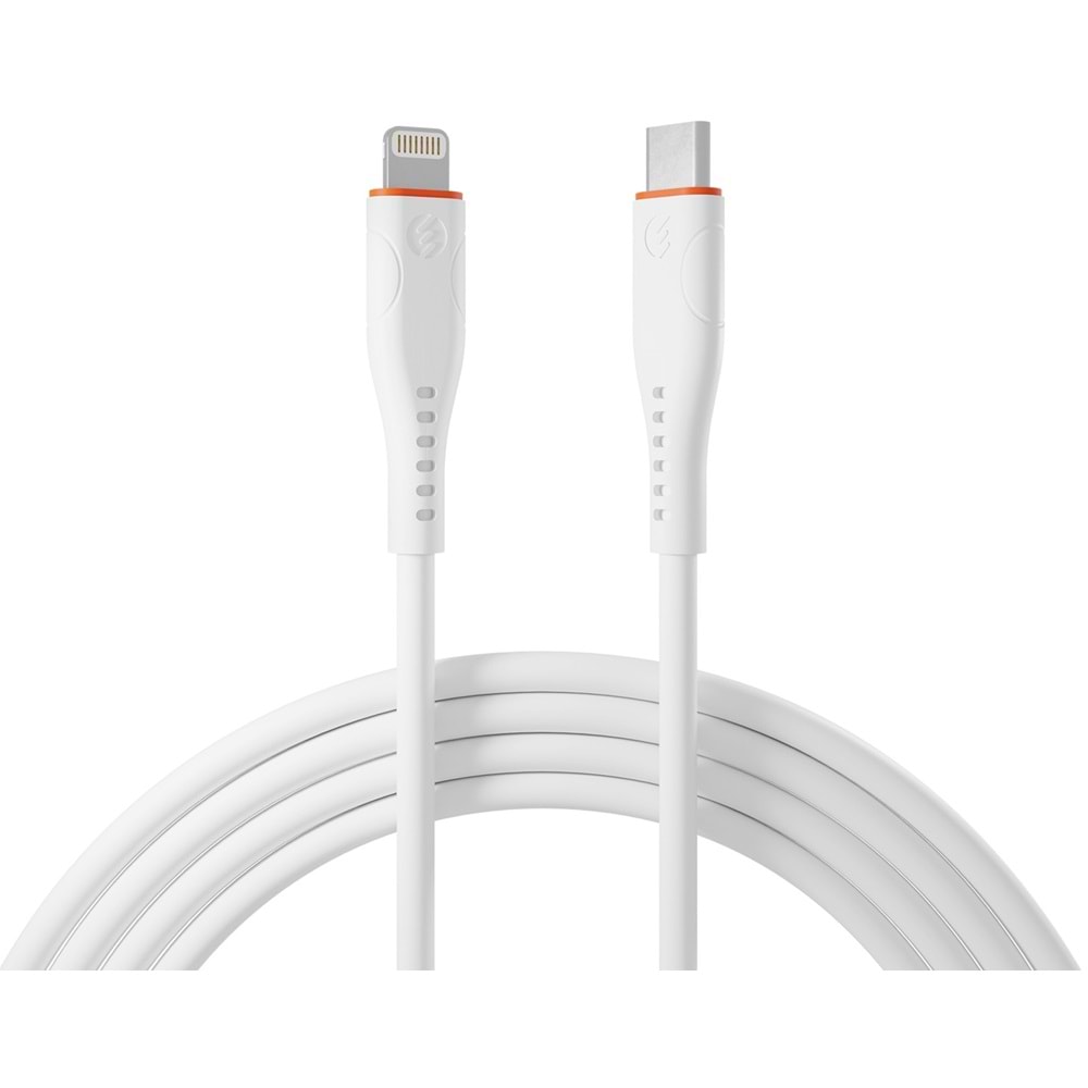 S-link Hızlı Şarj Kablosu Type-C to Lightning (1m)