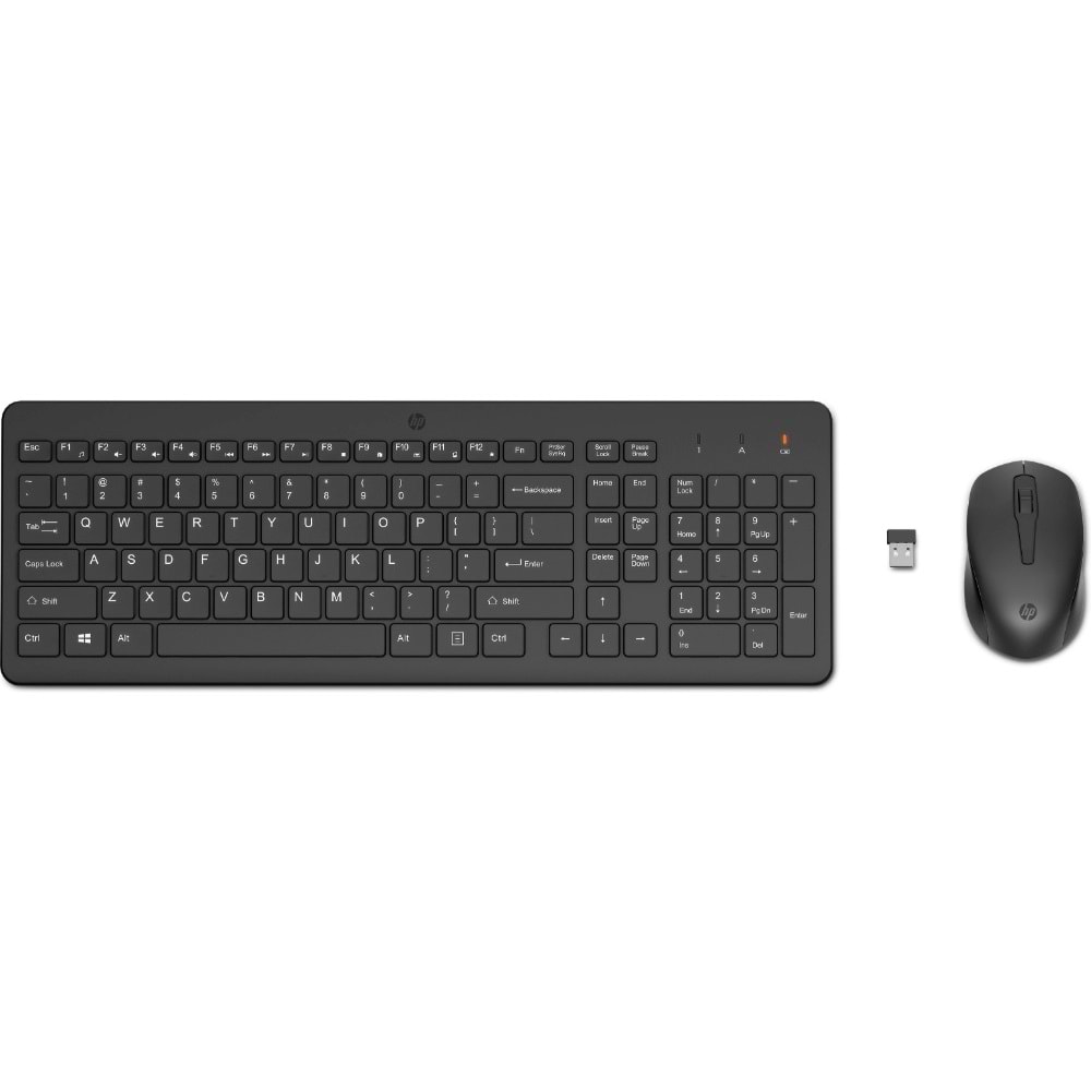 HP 330 Kablosuz İngilizce Set Siyah (2V9E6AA)