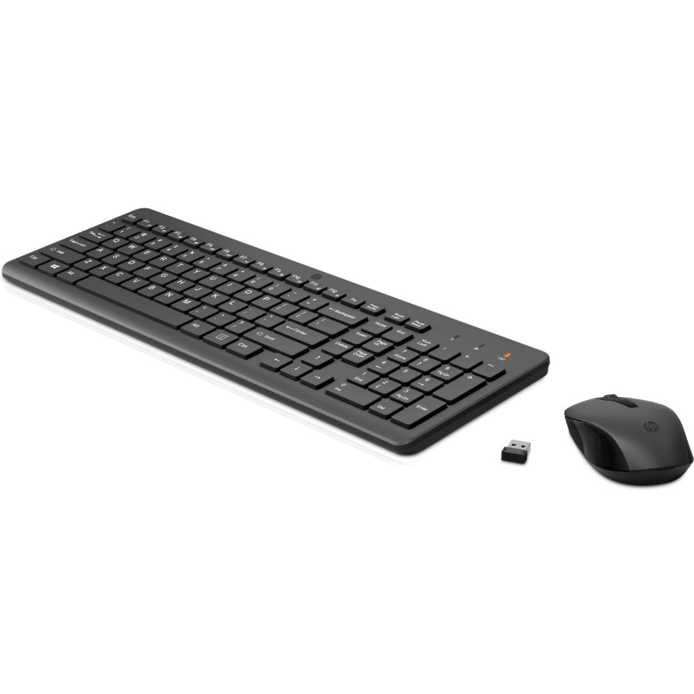 HP 330 Kablosuz İngilizce Set Siyah (2V9E6AA)