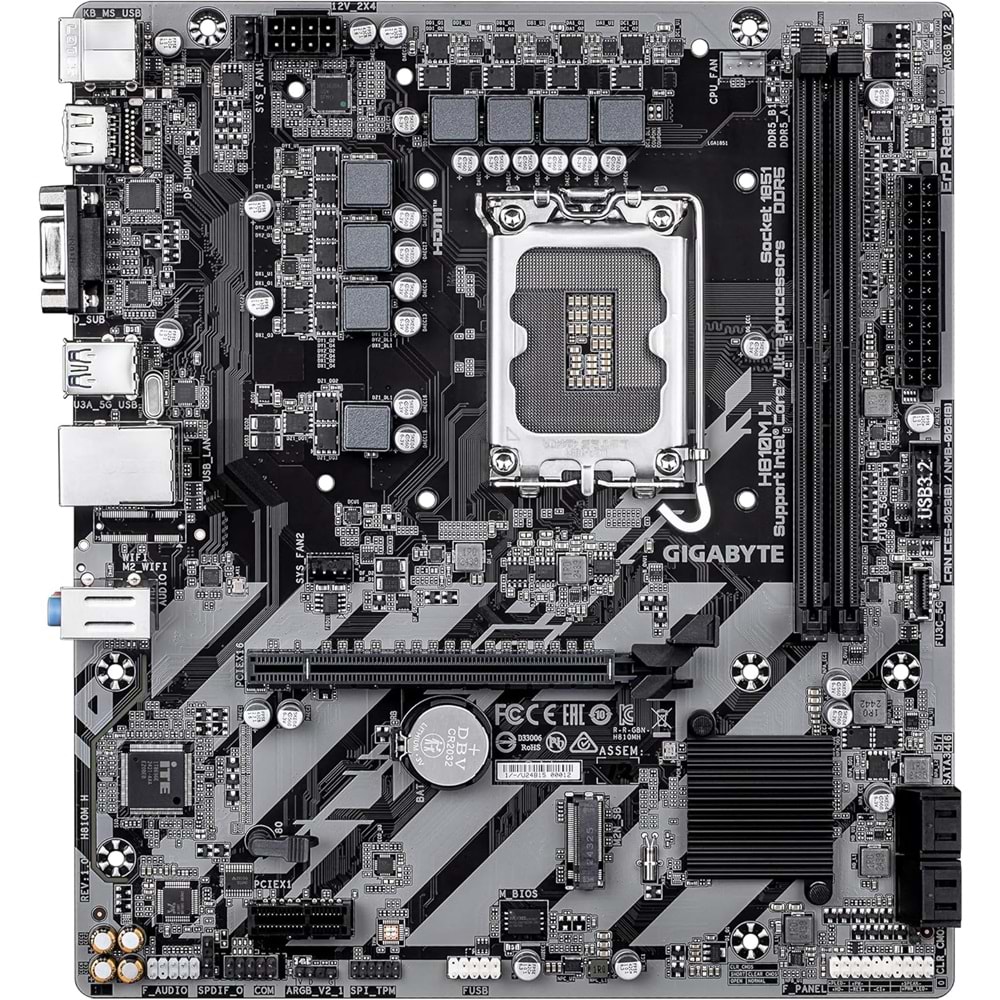 Gigabyte H810M H D5 1851P Vga Hdmi Usb3.2