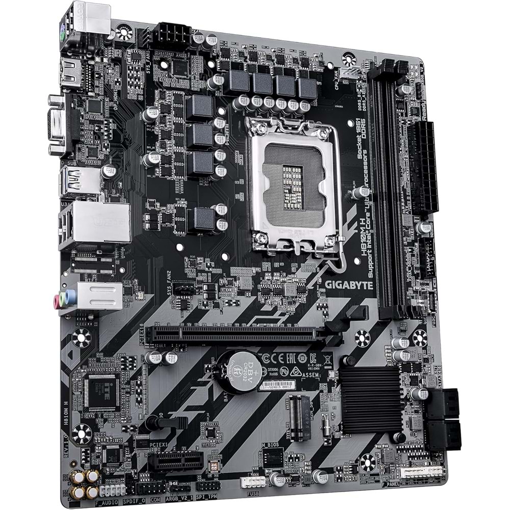 Gigabyte H810M H D5 1851P Vga Hdmi Usb3.2
