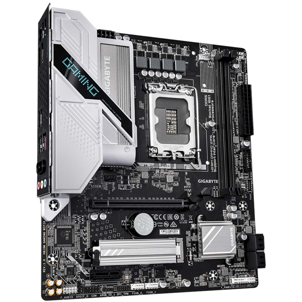 Gigabyte H810M Gaming Wifi6 D5 1851 Hdmi Dp Usb3.2