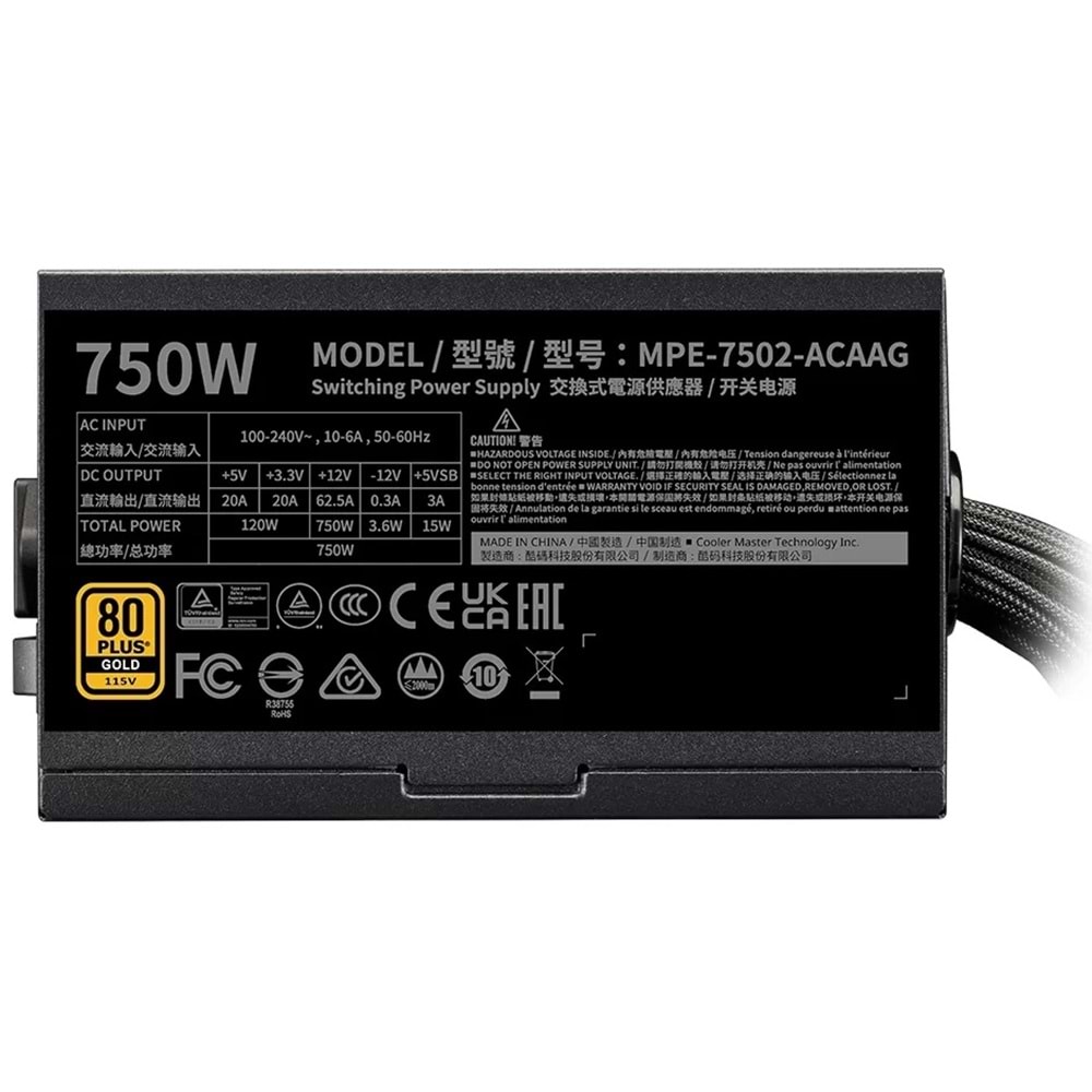 Cooler Master G Gold V2 750W 80+Bronze