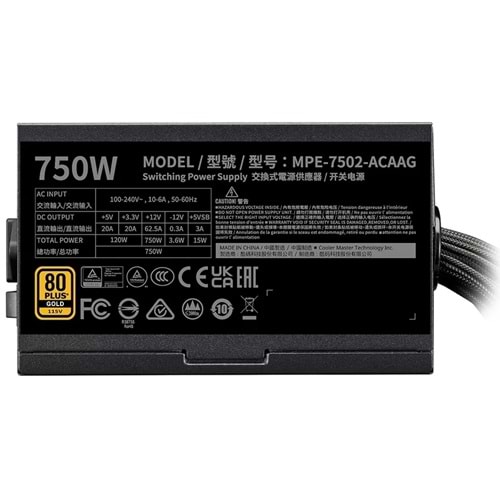Cooler Master G Gold V2 750W 80+Bronze