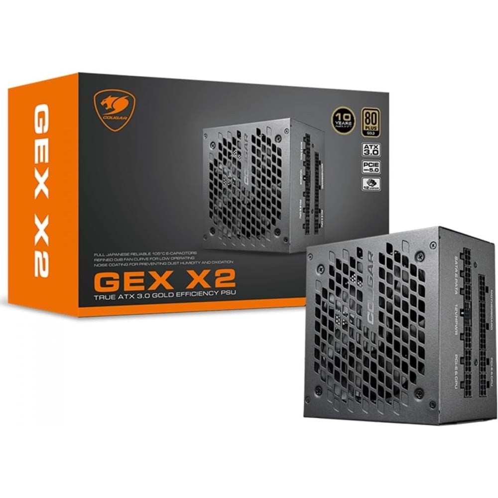 Cougar CGR-GEX-1050W 1050W Power Supply (80 Plus Gold)
