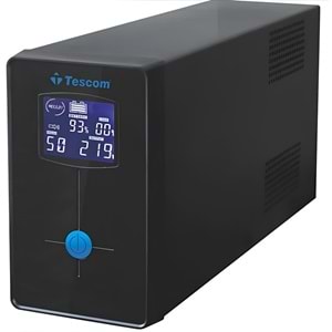 Tescom Leo+ 2200 VA (2x 9AH)( 4/8dk) Line Interactive UPS