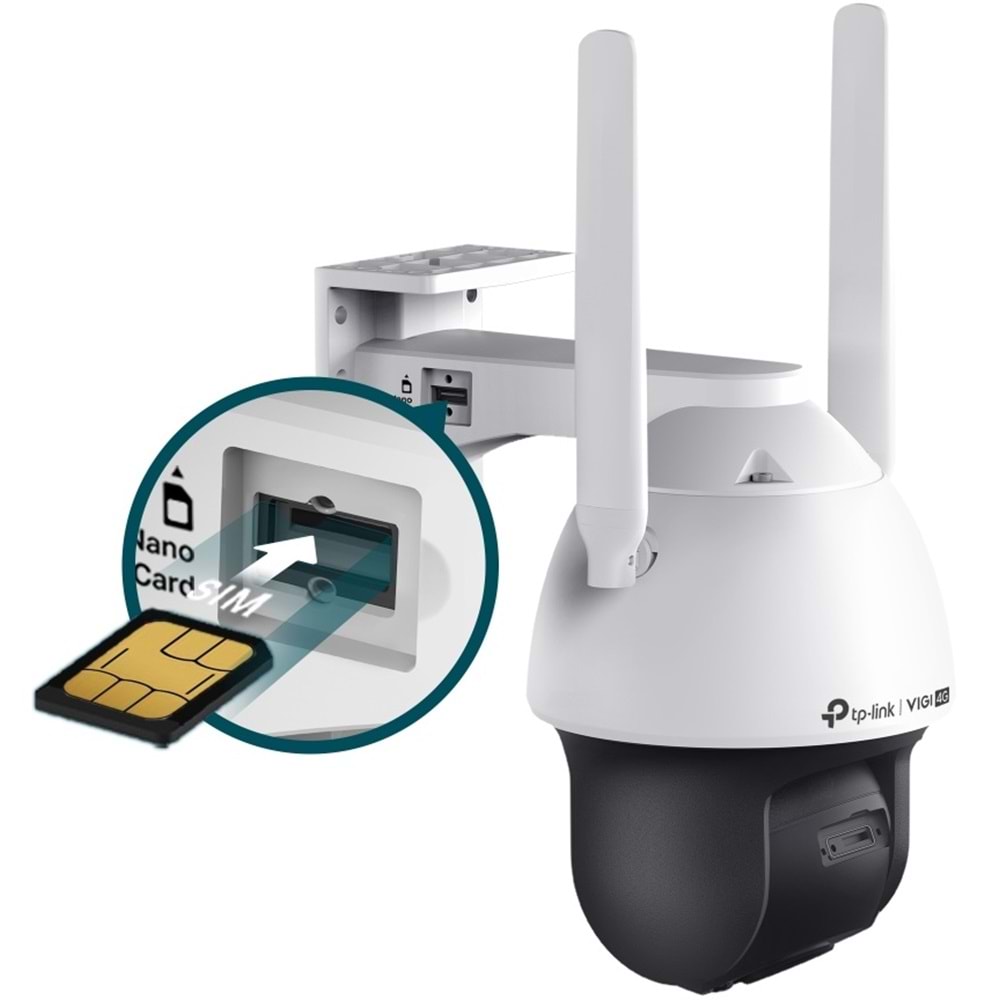 Vigi C540-4G 4MP | 4mm | Full Color 4G/LTE Kamera(Çift Yön. Konuşma)