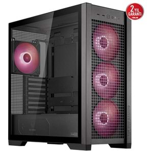 Asus TUF GAMING GT302 TG ARGB - SİYAH EATX/ATX/MİCRO-ATX/MİNİ-ITX Kasa (PSU Yok)