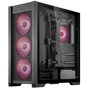 Asus TUF GAMING GT302 TG ARGB - SİYAH EATX/ATX/MİCRO-ATX/MİNİ-ITX Kasa (PSU Yok)