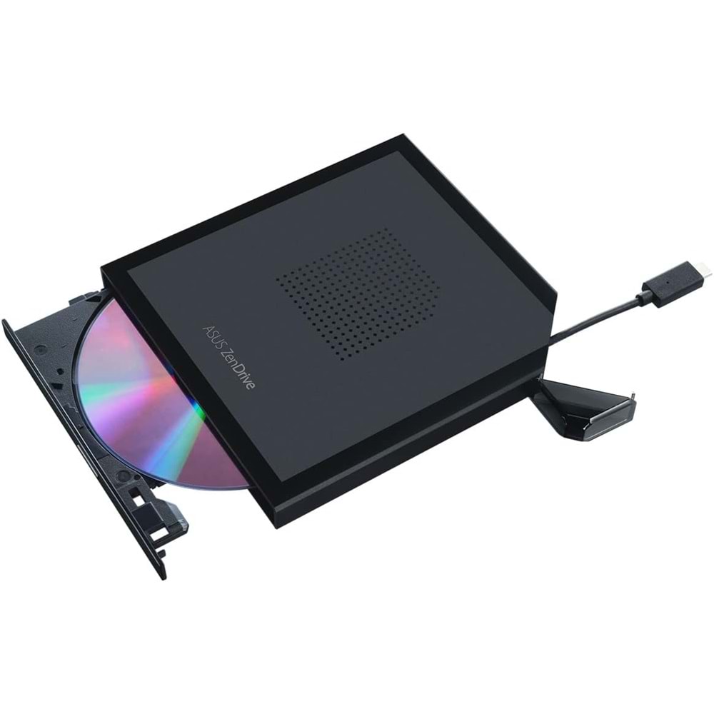 Asus SDRW-08V1M-U Type-C Destekli Harici İnce DVD Yazıcı (Siyah)