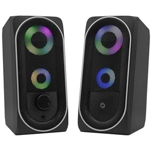 Frisby FS-2138U 2.0 RGB LED Hoparlör Sistemi Siyah (USB)