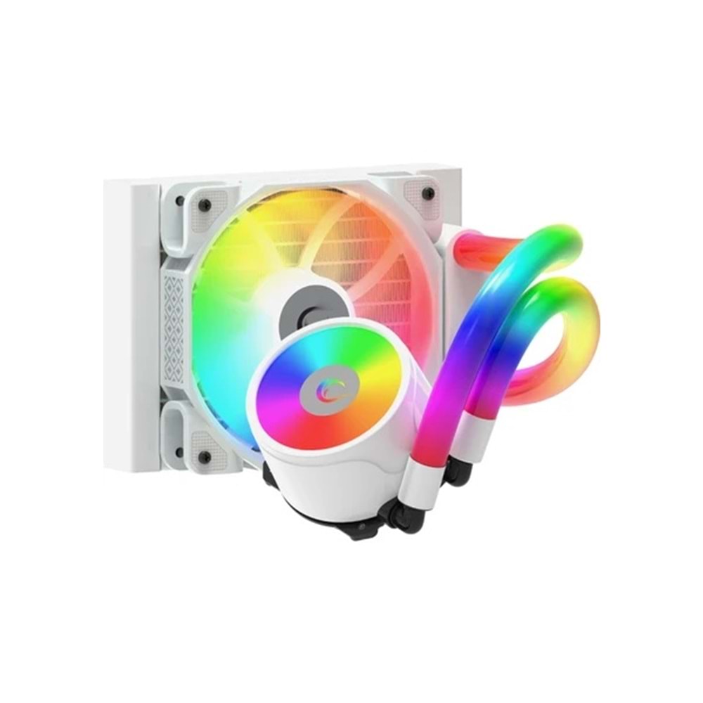 Rampage ICEBLADE-C4 2000RPM AM5/LGA1700 120mm Sıvı Soğutmalı ARGB CPU Fan (Beyaz