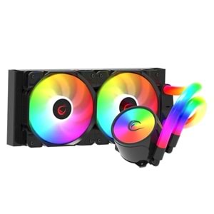 Rampage ICEBLADE-C6 2000RPM AM5/LGA1700 240mm Sıvı Soğutmalı ARGB CPU Fan (Siyah
