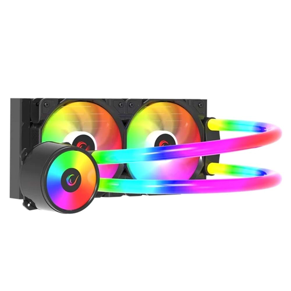 Rampage ICEBLADE-C6 2000RPM AM5/LGA1700 240mm Sıvı Soğutmalı ARGB CPU Fan (Siyah