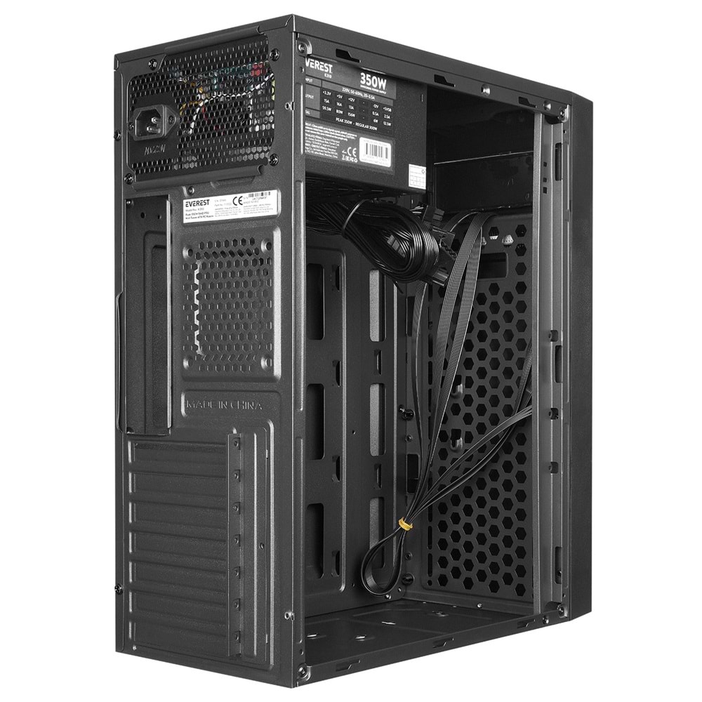 Everest K310 350W USB2.0+HD Audio Mid-Tower ATX Kasa (SMD PSU)
