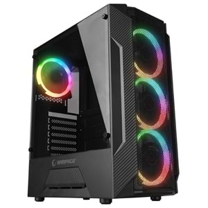 Rampage FUSION 650W 80+ BRONZE Rainbow Temperli Cam ATX Mid-T Gaming Oyuncu Kasa
