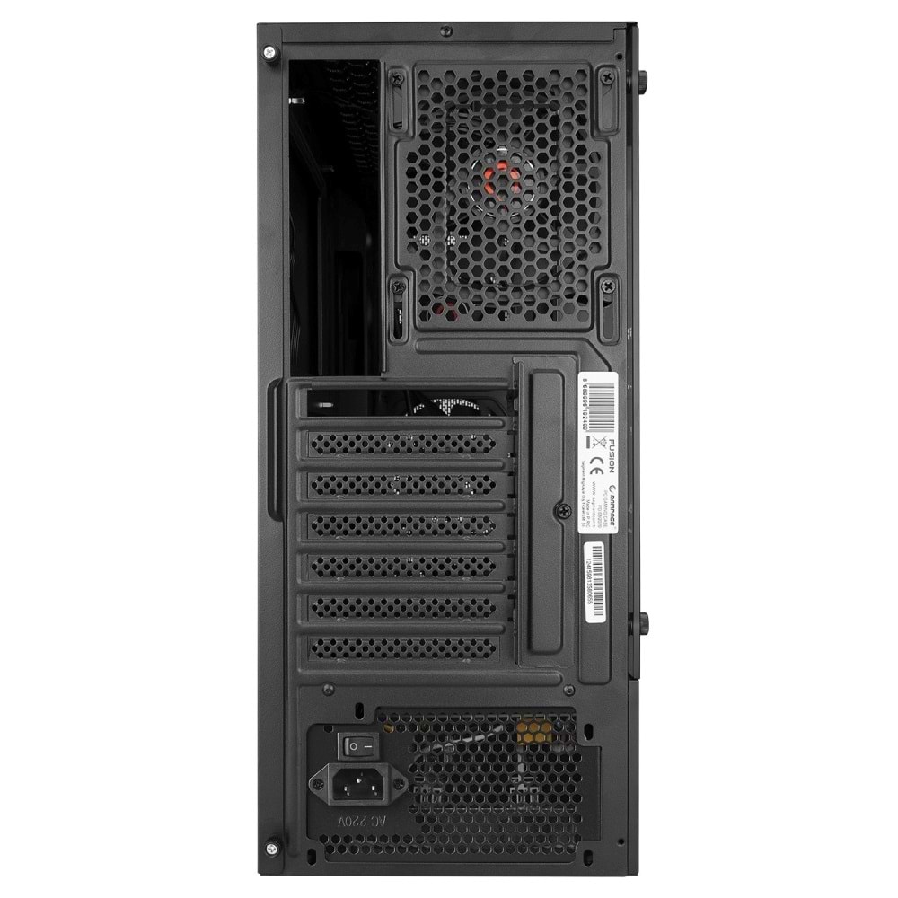 Rampage FUSION 650W 80+ BRONZE Rainbow Temperli Cam ATX Mid-T Gaming Oyuncu Kasa